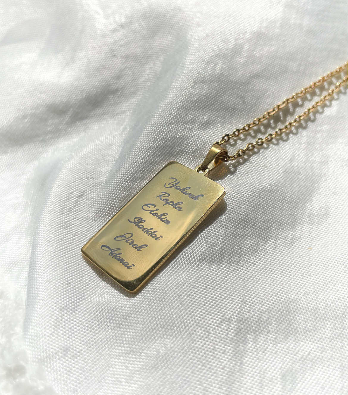 Collier noms divins