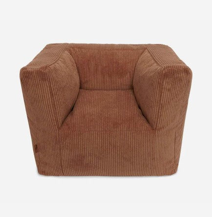 Fauteuil Pouf Enfant Corduroy Caramel