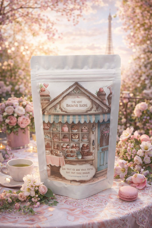 Thés vert Brownie sucré